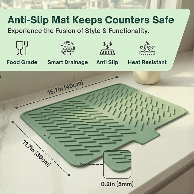 Silicone Dish Drying Mat